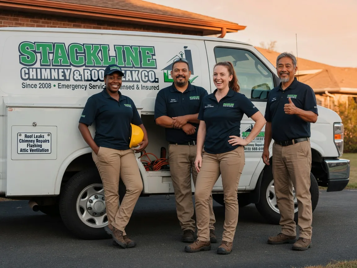 Chimney flashing repair company in Bond, CO